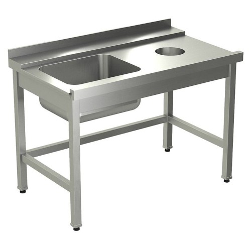 Стол для грязной посуды KAYMAN СПМ-323/1207 правый