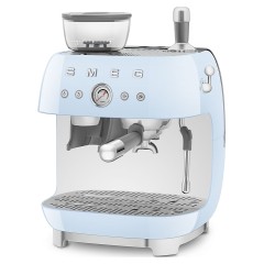 Эспрессо кофемашина SMEG EGF03PBEU пастельная голубая
