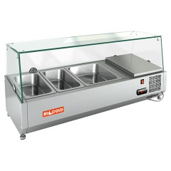 Витрина холодильная HICOLD VRTG 1000 к PZE3 (1/3)