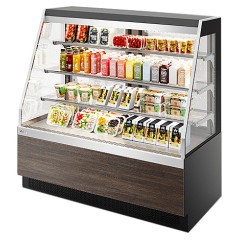 Витрина кондитерская Chilz VETE KUB OFT 130 серый, венге мали