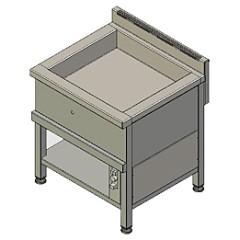 Фритюрница Вулкан BPF 01 «Лаваи»
