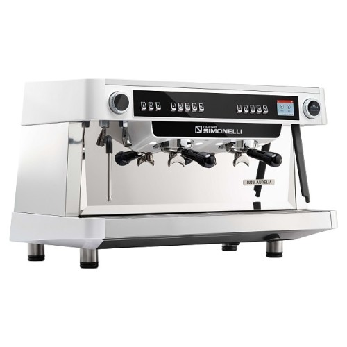Кофемашина автоматическая Nuova Simonelli Nuova Aurelia MP 2Gr 220V white+high groups+Autopurge+E-milk technology