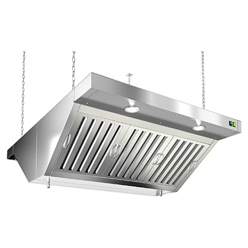 ЗОНТ ВЫТЯЖ. ОСТРОВНОЙ ЗВООК-0924