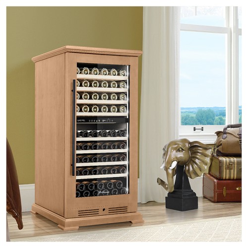 Винный шкаф MEYVEL MV99PRO-KBT2 Натуральный бук