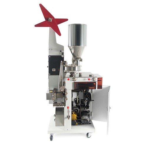 Фасовочно-упаковочная машина для чая Foodatlas HP-100G (фильтрпакет, нитка)