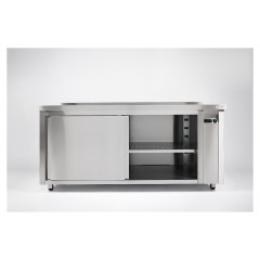 Стол тепловой Restoinox Т-СПЗК-18/7-Б закрытый с бортом