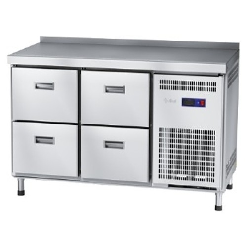 Стол холодильный Abat СХС-70-01-СО (ящики 1/2, ящики 1/2, с бортом)