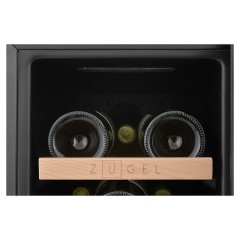 Винный шкаф Lex LWD3017BL dual zone черный