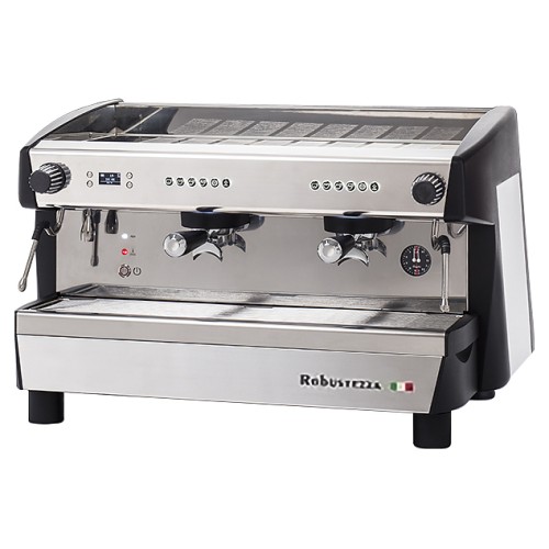 Кофемашина ROBUSTEZZA DE2E высокие группы+дисплей, мультифазная, черная