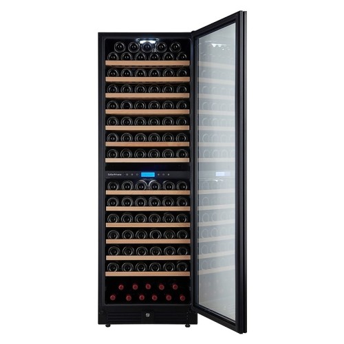 Винный шкаф Cellar Private СP165-2TBH черная дверь со скрытой рукояткой
