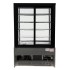 Витрина кондитерская CLSY LUXE Showcase 1,0 XL 995х650х1500 мм техно (черно-серый)
