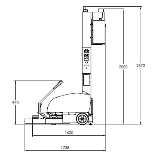 Паллетоупаковщик мобильный Extend EXP-630 PLUS