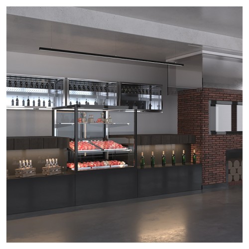 Напольная холодильная витрина для мяса Finist JOBS MEAT JM-109-135 среднетемпературная