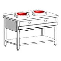 Плита индукционная Вулкан ETK-W 7329 ВОК