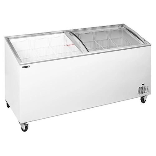 ЛАРЬ МОР.СО СТЕКЛ.КРЫШ.TEFCOLD IC551SCEB