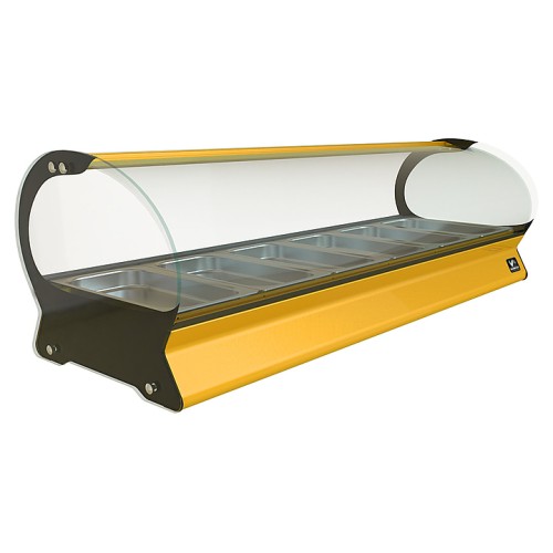 Витрина тепловая КОБОР SE-5H желтая