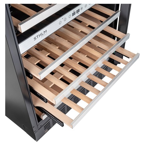 Винный шкаф Temptech STHLM STX60DRB черный