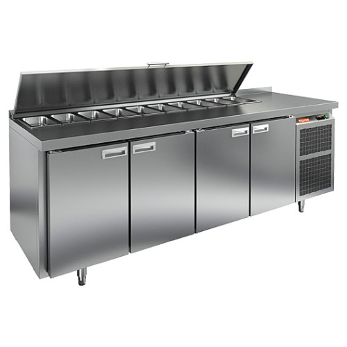 Стол для салатов HICOLD SL1-1111GN (1/3) с крышкой