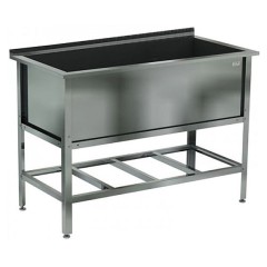 Ванна моечная КОБОР ВМСБ/1-134/70/430 (в бортом)