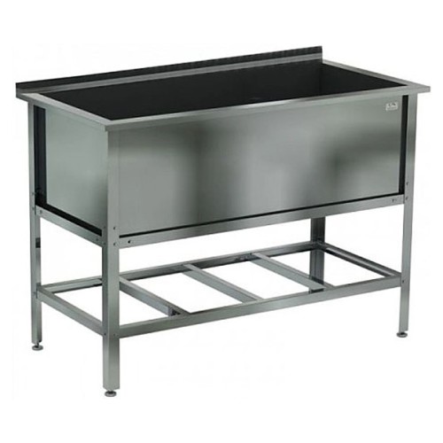 Ванна моечная КОБОР ВМСБ/1-134/70/430 (в бортом)