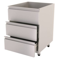 Тумба для раковины или газовой конфорки КАМИК BULL БЛ-348649 610*610*890 с 2 выдвижными ящиками