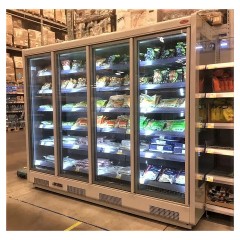 Горка морозильная KIFATO ЕНИСЕЙ 2500 (встроенный агрегат, распашные двери)