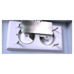 Фризер для мягкого мороженого Hualian HIM-03 (помпа, ночное хранение, 3 рожка)