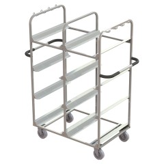 Тележка производственная MetallCart X01 для перевозки ящиков (8 шт.)