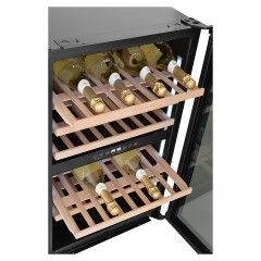 Винный шкаф Zugel ZCWI570DB черный