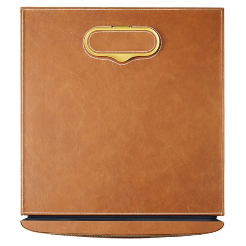 Шкаф для сигар Afidano L5 коньячная кожа