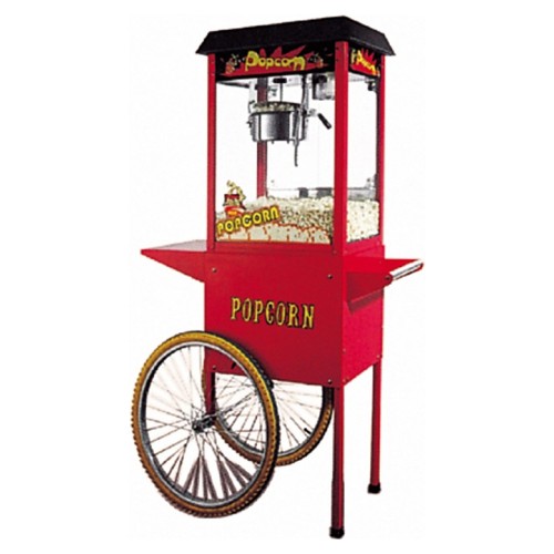 АППАРАТ ДЛЯ ПОПКОРНА НА ТЕЛЕЖКЕ HURAKAN HKN-PCORN-T