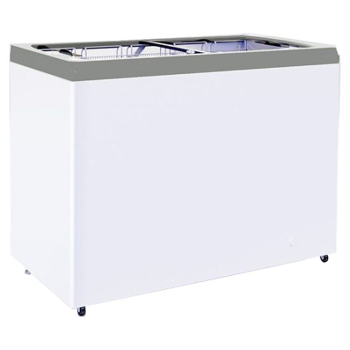 Ларь морозильный ITALFROST (CRYSPI) CF500F без корзин (серый, R290)