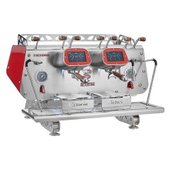 Кофемашина Bezzera Victoria 2 группы, красная