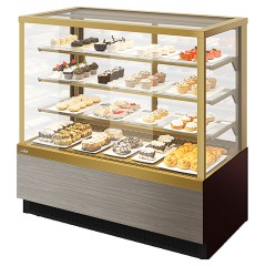 Витрина кондитерская Chilz VETE KUB LUX 90 шоколад, вяз тоссини