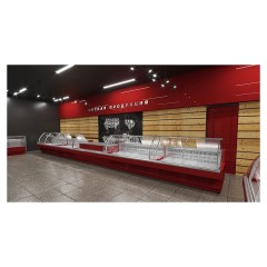 Витрина морозильная Lida Midi-1 M (1000х1220х1250 мм), встроенный агрегат