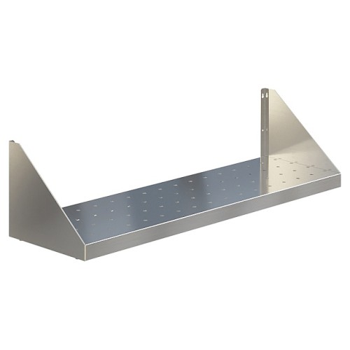 Полка настенная Restoinox ПН-14,85/3-П (перфорированная)