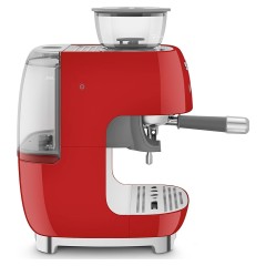 Эспрессо кофемашина SMEG EGF03RDEU красная