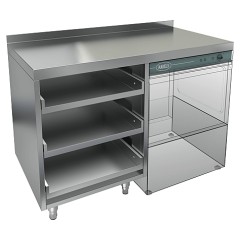 Стол под посудомоечную машину HICOLD НБМКБКП-12/5БП с правым крылом