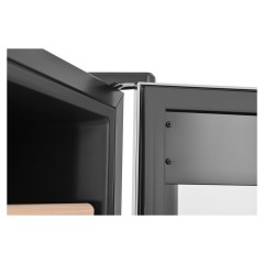 Винный шкаф - хьюмидор Zugel ZTH80DX нержавеющая сталь