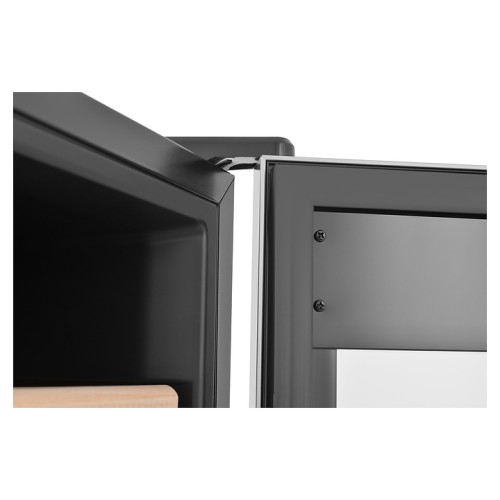 Винный шкаф - хьюмидор Zugel ZTH80DX нержавеющая сталь