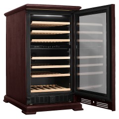 Винный шкаф MEYVEL MV77PRO-KBT2 Спелая вишня