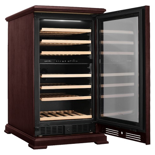 Винный шкаф MEYVEL MV77PRO-KBT2 Спелая вишня
