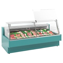 Витрина холодильная Lida Aqua-1 U (3700х1250х1200 мм)