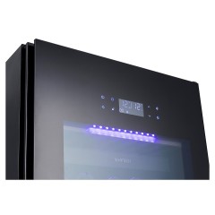 Винный шкаф Temptech Elegance EX60DRB двухзонный черный