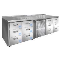 Стол холодильно-морозильный Finist КХС-700-3-3/3-3