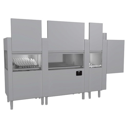 Машина посудомоечная конвейерная Krupps Evolution EVO421 ESX, дозатор моющего и ополаскивающего средств, дополнительный тэн бойлера 9,5 кВт