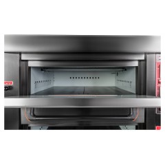 Печь хлебопекарная Miratek BK-36G + каменный под (3 яруса) + пароувлажнение