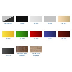 Горка холодильная Carboma F16-08 VV 1,0-1 0300 STANDARD фронт X1 версия 2.0 9006-9005