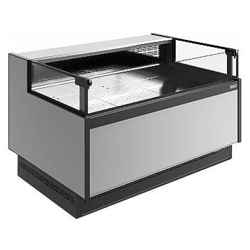 Витрина холодильная Carboma Bavaria 4 GC110 SP 1,5-2 версия 2.0 9006-9005 (без боковин)