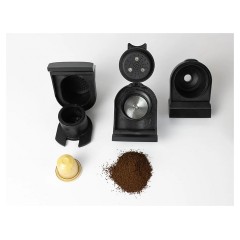 Кофемашина мультикапсульная Bivio BV35 красная